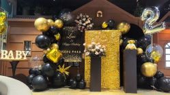 -小鲤鱼生日气球派对会场策划布置