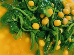 黄豆煲碗豆尖-有红鸡毛店·川菜(建设路店)