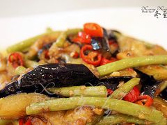 茄子豇豆-廖老妈蹄花店(人民公园陕西街259号店)