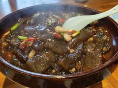 老坛泡菜烧红薯坨粉-洋沙湖湖色生鲜主题餐厅
