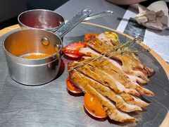 碳烤猪颈肉-小大董·烤鸭(观景餐厅·南京西路店)