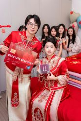 -桃子造型婚纱礼服(凤起广场店)