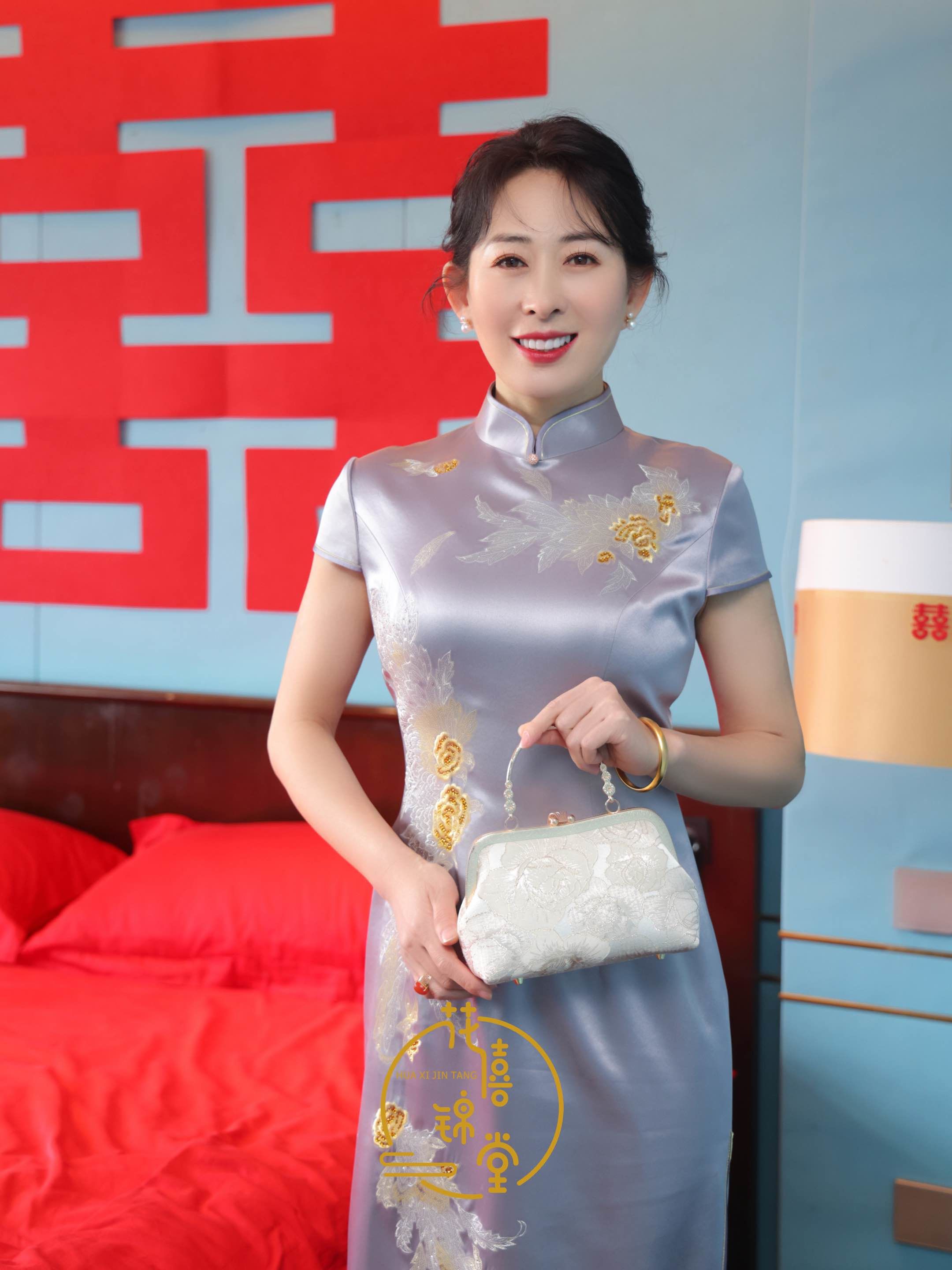 丝滑旗袍,婚礼上的华美诗篇