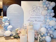 店内布置-玉见cake低糖蛋糕甜品台定制(河西店)