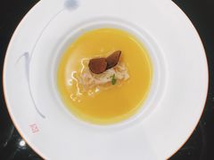浓汤荷仙姑配松露-纳地素食(石门公园店)