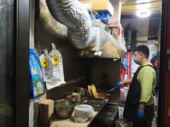 -小红车炸蛋葱油饼
