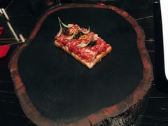 和牛肉塔塔-wann lounge 低温慢煮牛排·清吧