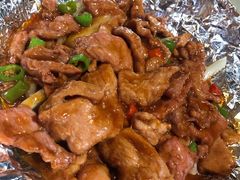 -东来菜馆•手抓海鲜家常菜•海鲜锅贴(鸽子窝店)