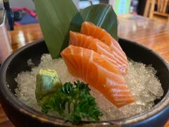 三文鱼刺身-坂吉屋·居酒屋深夜食堂(龙湖店)