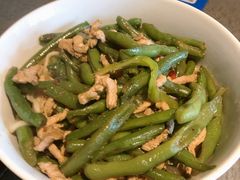 豆角丝炒肉拌转百刀-日上三甘(三里屯店)