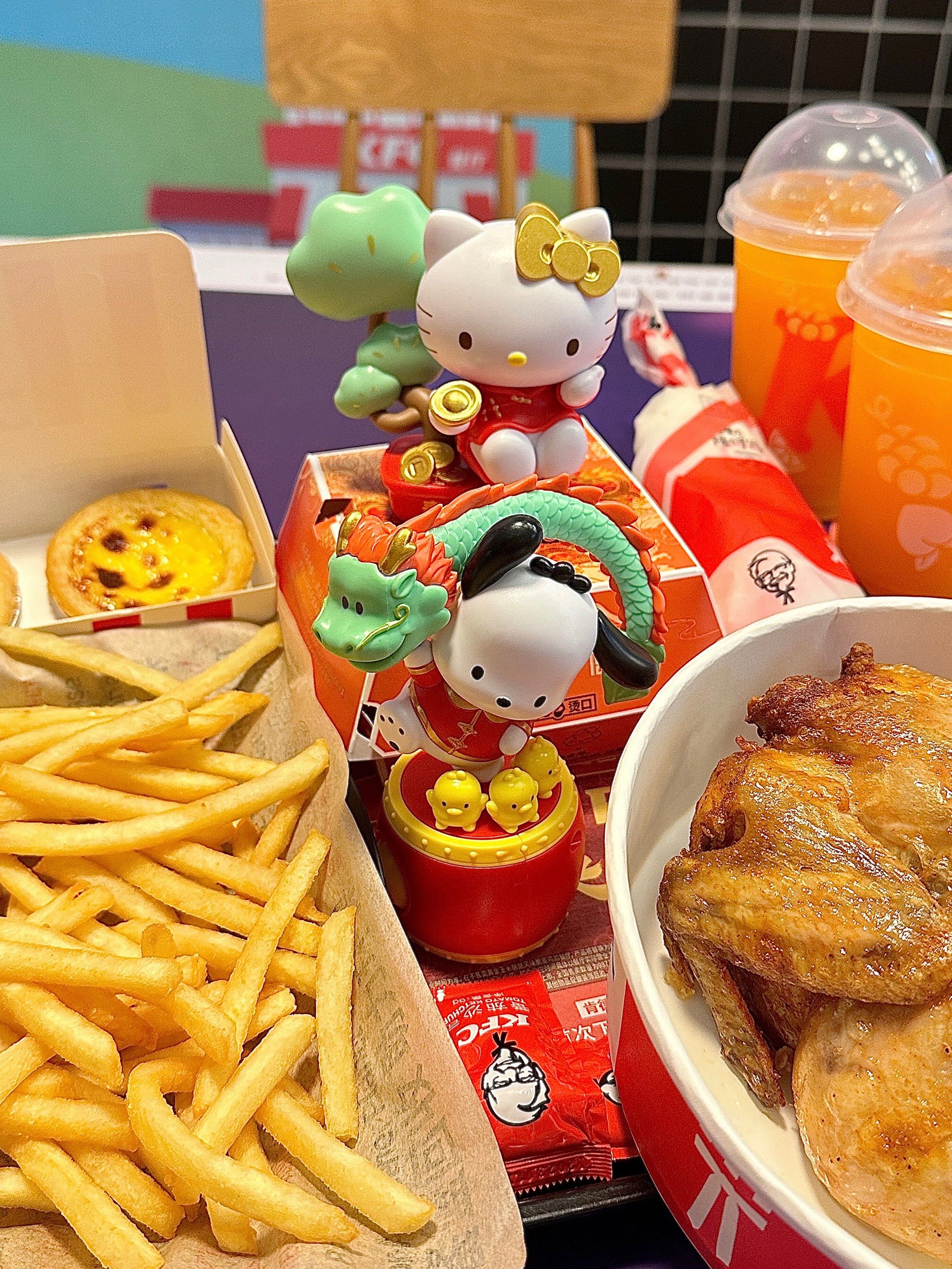 跑了好几家店都没有帕恰狗,终于拿到手了#肯德基 #三丽鸥