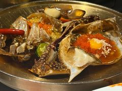 -草家酱蟹炭火烤肉店(珲春南路一店)