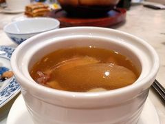 鸽蛋松茸炖鲜鲍鱼-漢舍中国菜馆(889广场店)