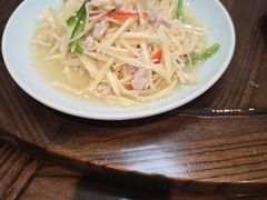茭白肉絲榨菜-双塔老饭店