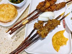 红柳枝烤羊肉串-红柳枝滩羊烧烤·非遗