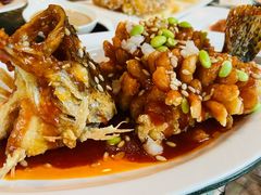 苏式松子阳澄湖桂鱼-阳澄湖费尔蒙酒店颐丰阁中餐厅(马鞍山西路店)