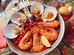 传统西班牙海鲜饭-BROWNSTONE布朗石西班牙餐厅(富城店)