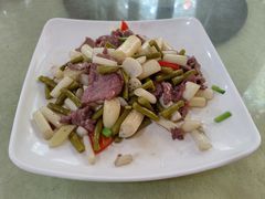 藕尖炒牛肉-区海鸡场饭店(石壁店)