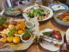 有机时蔬沙拉-盘炉forenza·云贵川融合小食堂 ( 钟楼中柳巷店)