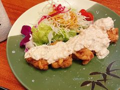 鸡肉南蛮沙拉-由紀日本料理·炭火燒肉