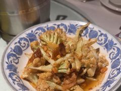 干锅有机花菜-千百味红餐厅·江西菜(绿地双子塔店)