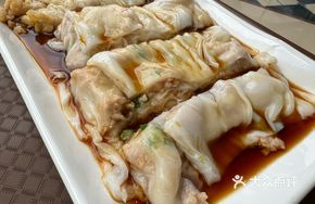 Scallion Pork Rice Noodle Roll