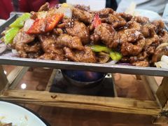 铁板牛柳-大眼锅贴饺子(河西店)