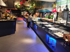 自助取餐区-聚盛源蒸汽海鲜火锅烤肉自助(巨川金海岸购物广场店)