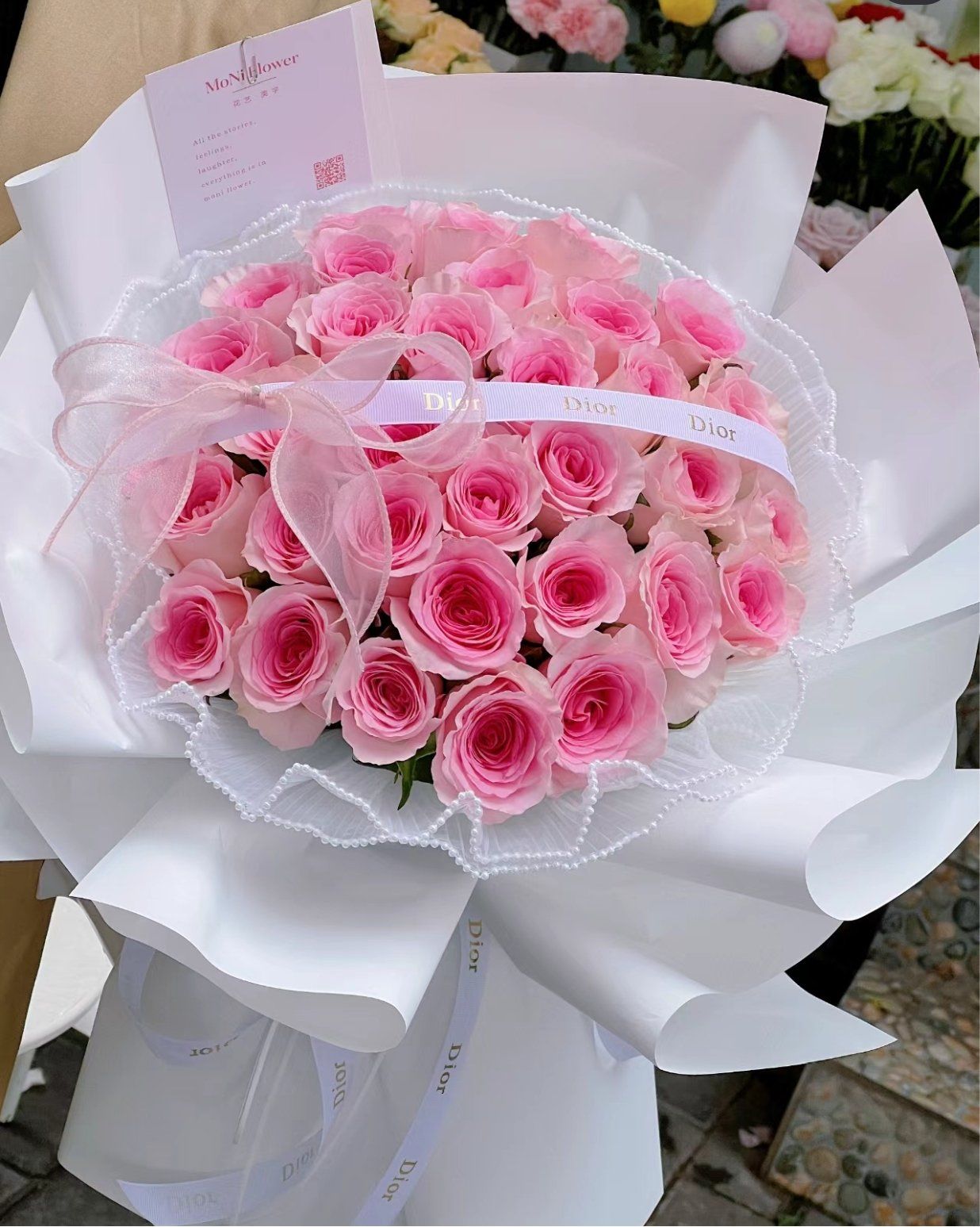 洛神玫瑰生日花束