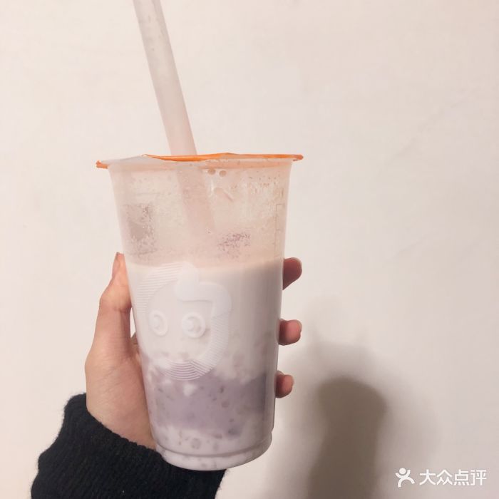 coco都可(下梅林店)鲜芋青稞醇牛奶图片 - 第6张