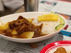 咖喱揸腩饭-敏华冰厅(天河城店)