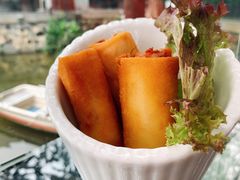 鲜虾芋蓉比春卷-悦湖公馆