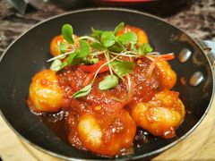 酸辣墨鱼-Lets burger非常汉堡·环球风味(蓝色港湾店)