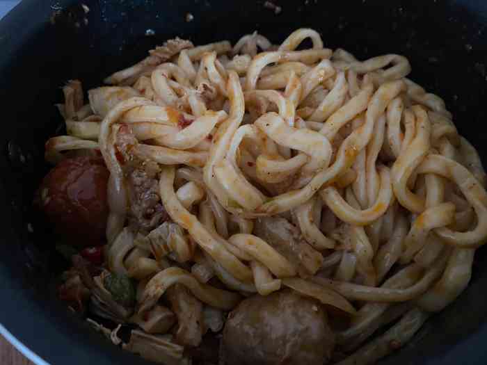 牛拾叁大碗爆肚面(科技路店)-"店铺还挺难找,叫的外卖算是网红面了,第