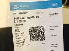 头号玩家-万达影城(浦西万达广场激光IMAX店)