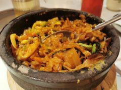 泡菜五花肉拌饭-七八冷面·延边朝鲜族美食(欢乐谷店)