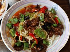 -歹歹的加个面过油肉拌面