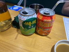 橙子味饮料-韩香福脊骨汤锅(上杭路店)