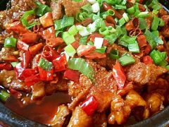 水煮肉片-老村长农家院