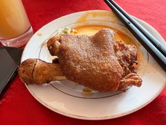 炸猪蹄-万柳阁小馆·花园餐厅(龙潭湖店)