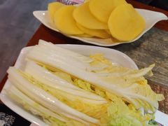 娃娃菜-鱼来顺纸上烤鱼
