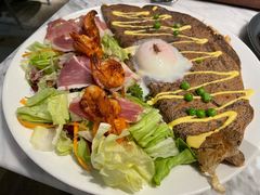 火腿大虾法式咸薄饼-HERB SPICE(来凤街店)