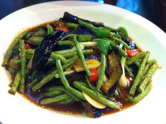 茄子炒豇豆-糊涂兔毛毛菜(八里庄店)
