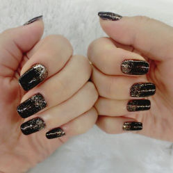 bling bling 波迩莱咖啡金 显手白喔-O.L. 美甲美睫馆