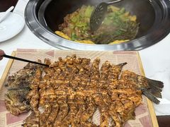 -回头客餐厅·家的味道农家菜·虹鳟鱼·铁锅炖(雁栖湖店)