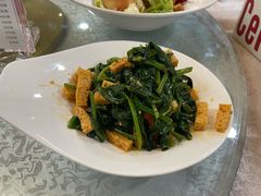 菠菜拌面筋-汗腾格里·风味餐厅(新疆驻京办店)