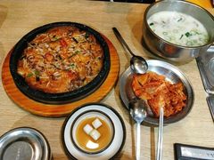 泡菜饼-神仙雪浓汤(弘大店)
