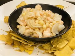 手剥河虾炒百合-解香楼(八盘岭路店)