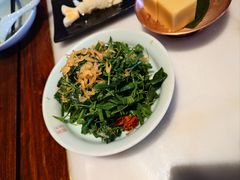 香酥虾皮丝瓜尖-小吊梨汤·北京菜·烤鸭(双井乐成中心店)