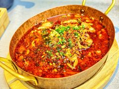 水煮肉片-有红鸡毛店·川菜(建设路店)